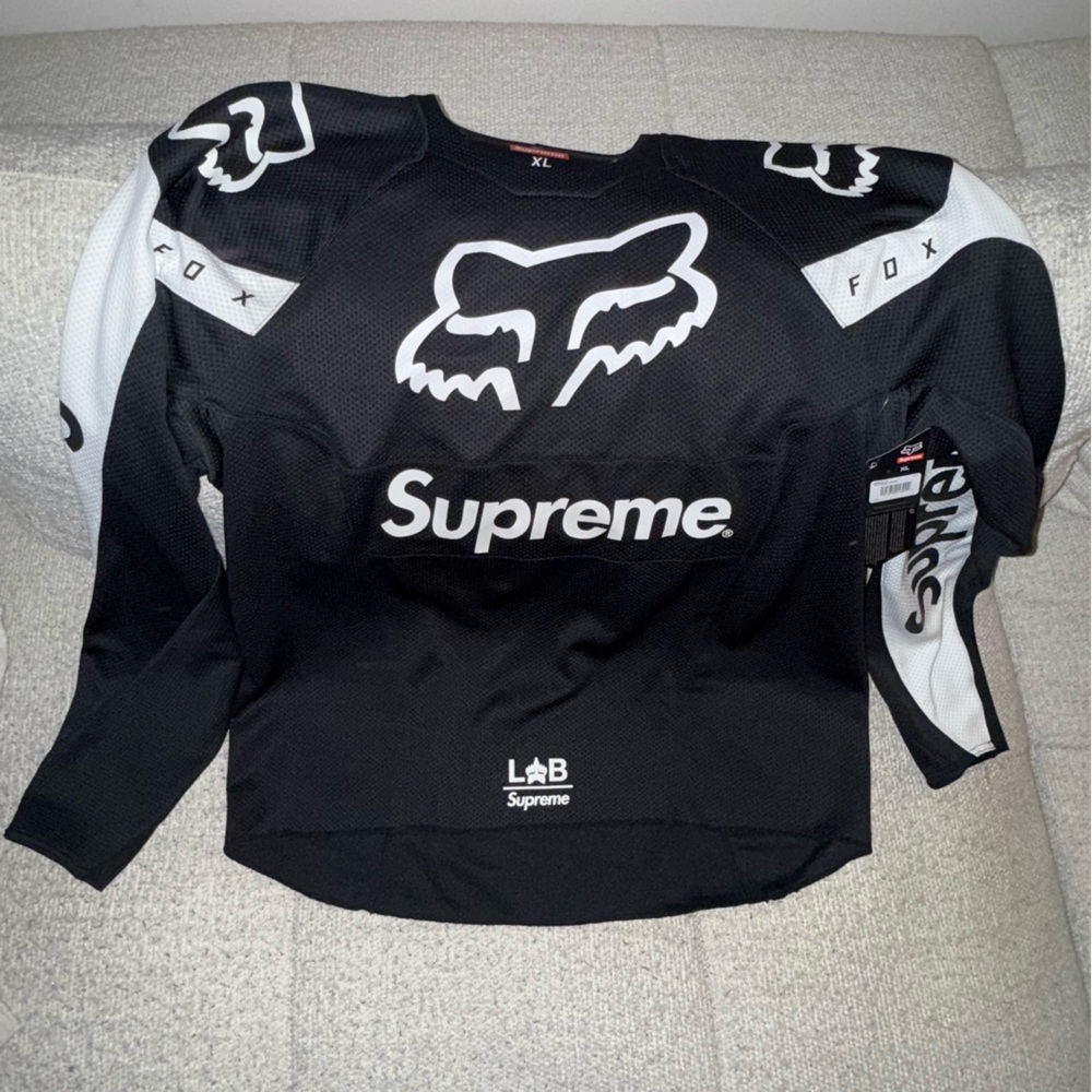 Supreme Charcoal Mesh Jersey